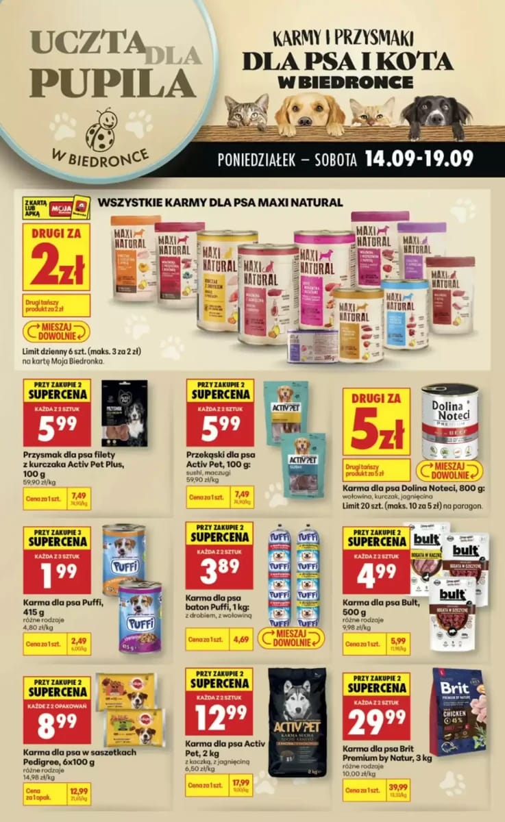Gazetka Biedronka, strona 1 z 2