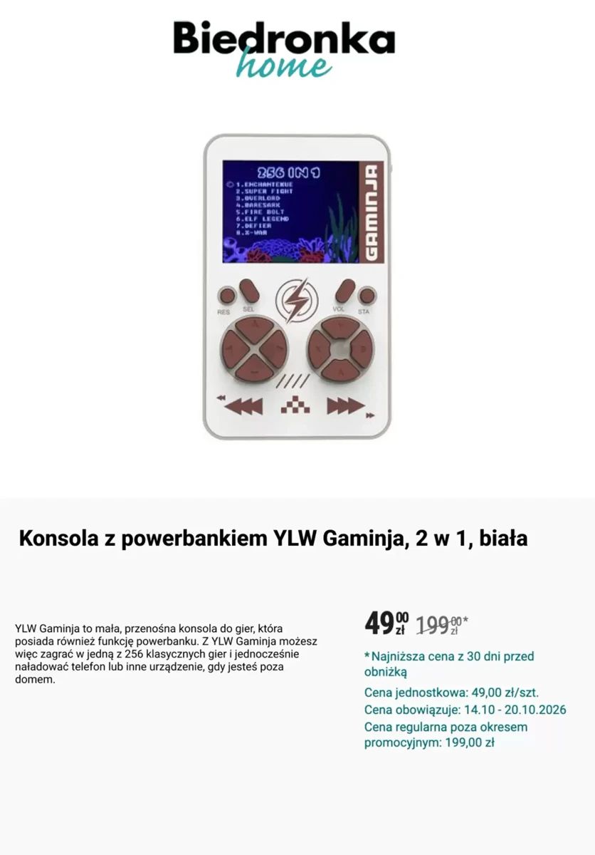 Gazetka Biedronka, strona 8 z 8