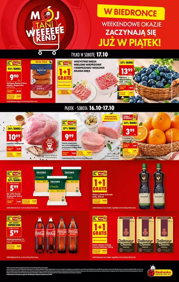 Gazetka Biedronka, strona 1 z 2