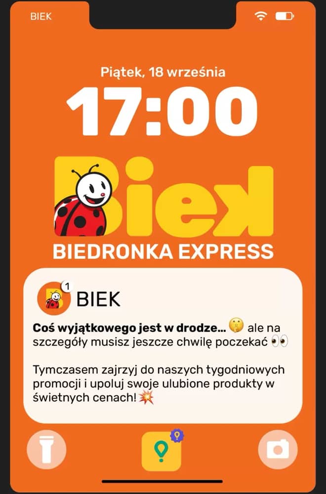 Okładka gazetki Biedronka, ważna 18–20 wrzesień 2026