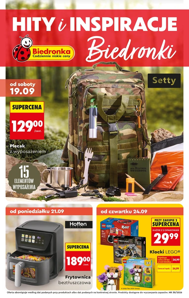 Gazetka Biedronka, strona 1 z 44