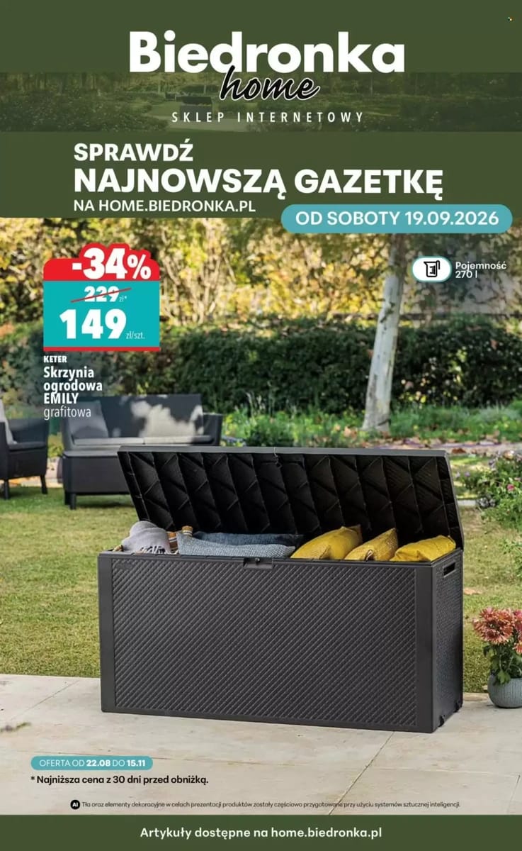 Gazetka Biedronka, strona 1 z 6