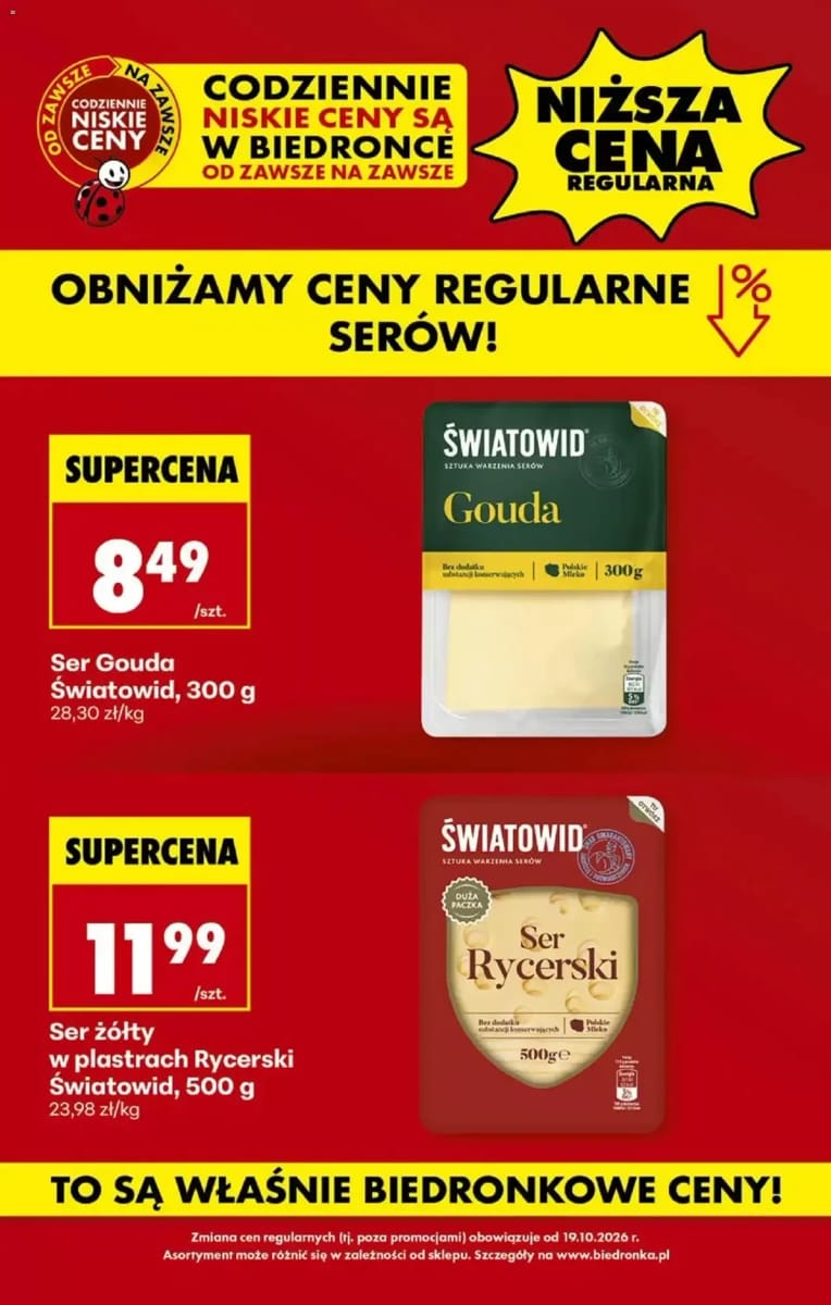 Gazetka Biedronka, strona 1 z 2