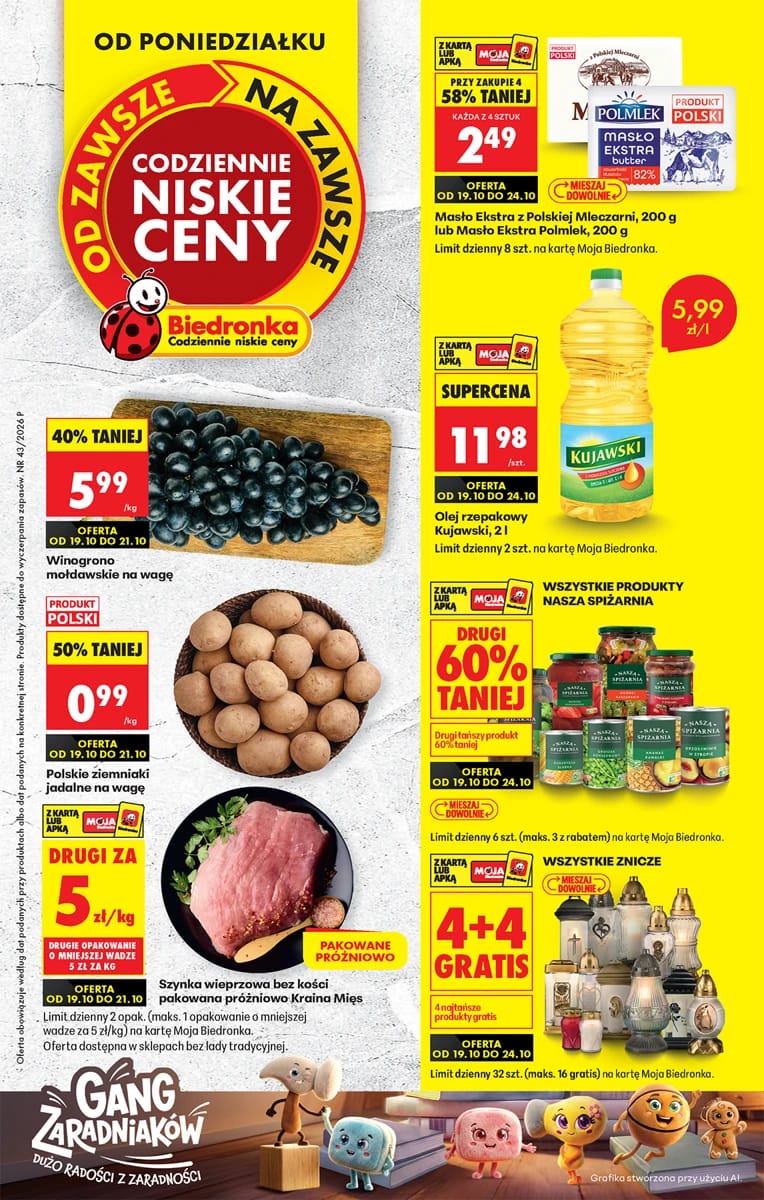 Gazetka Biedronka, strona 1 z 96