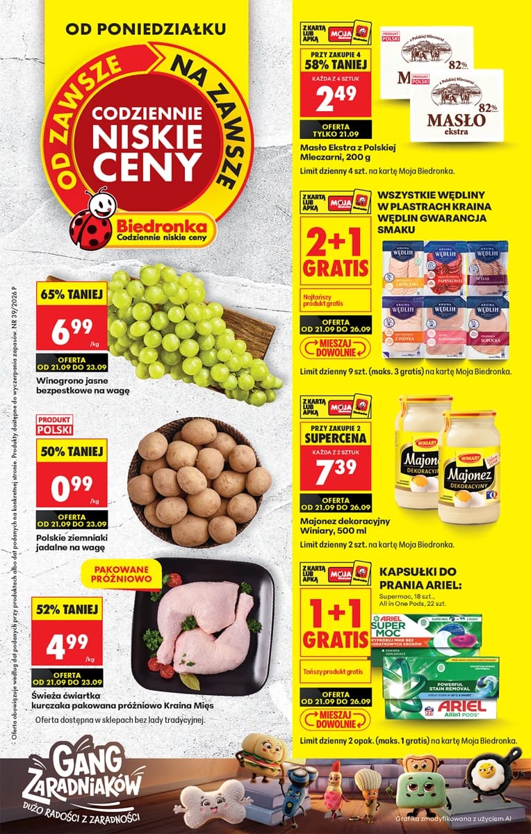 Gazetka Biedronka, strona 1 z 102