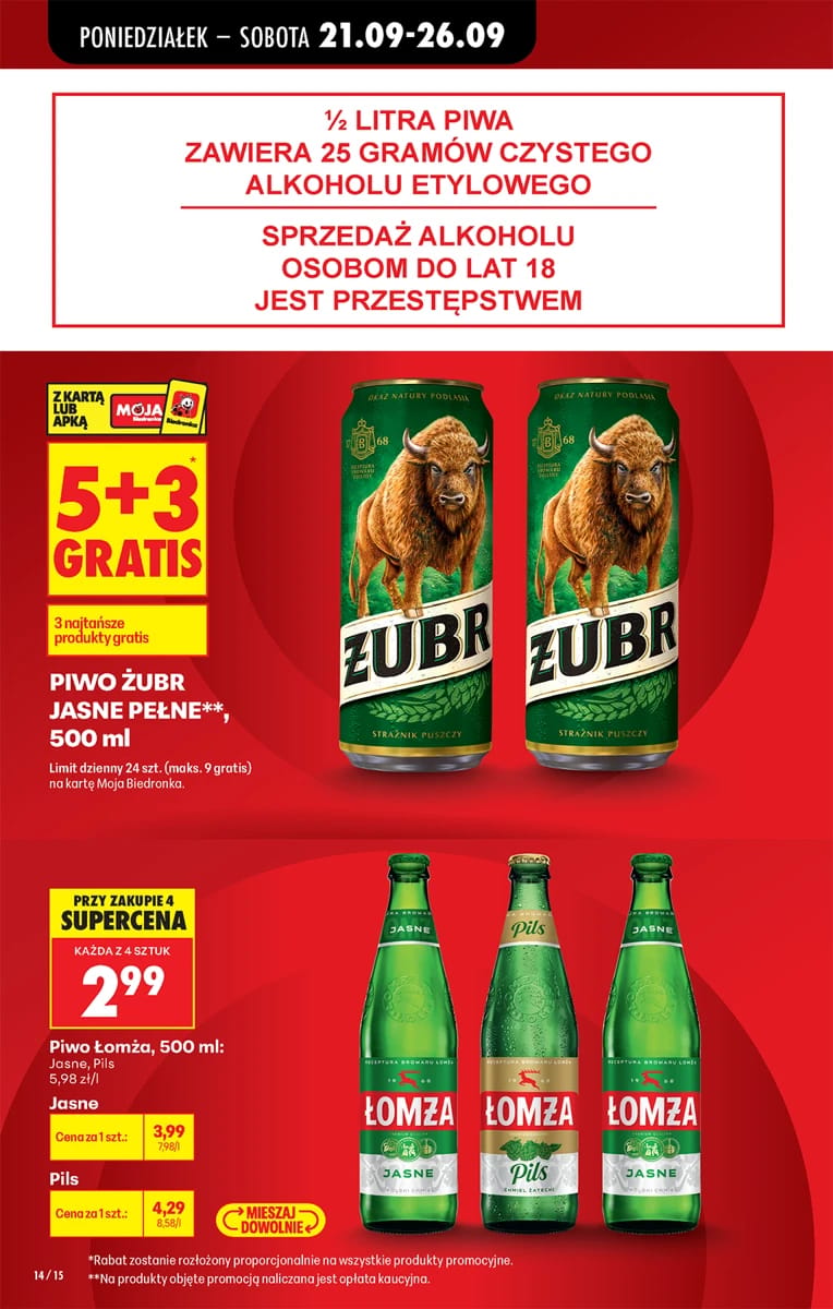 Gazetka Biedronka, strona 18 z 102