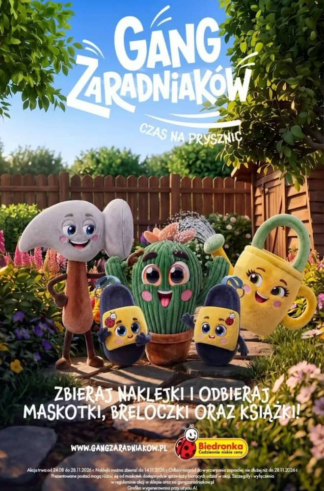 Okładka gazetki Biedronka, ważna 22–24 październik 2026