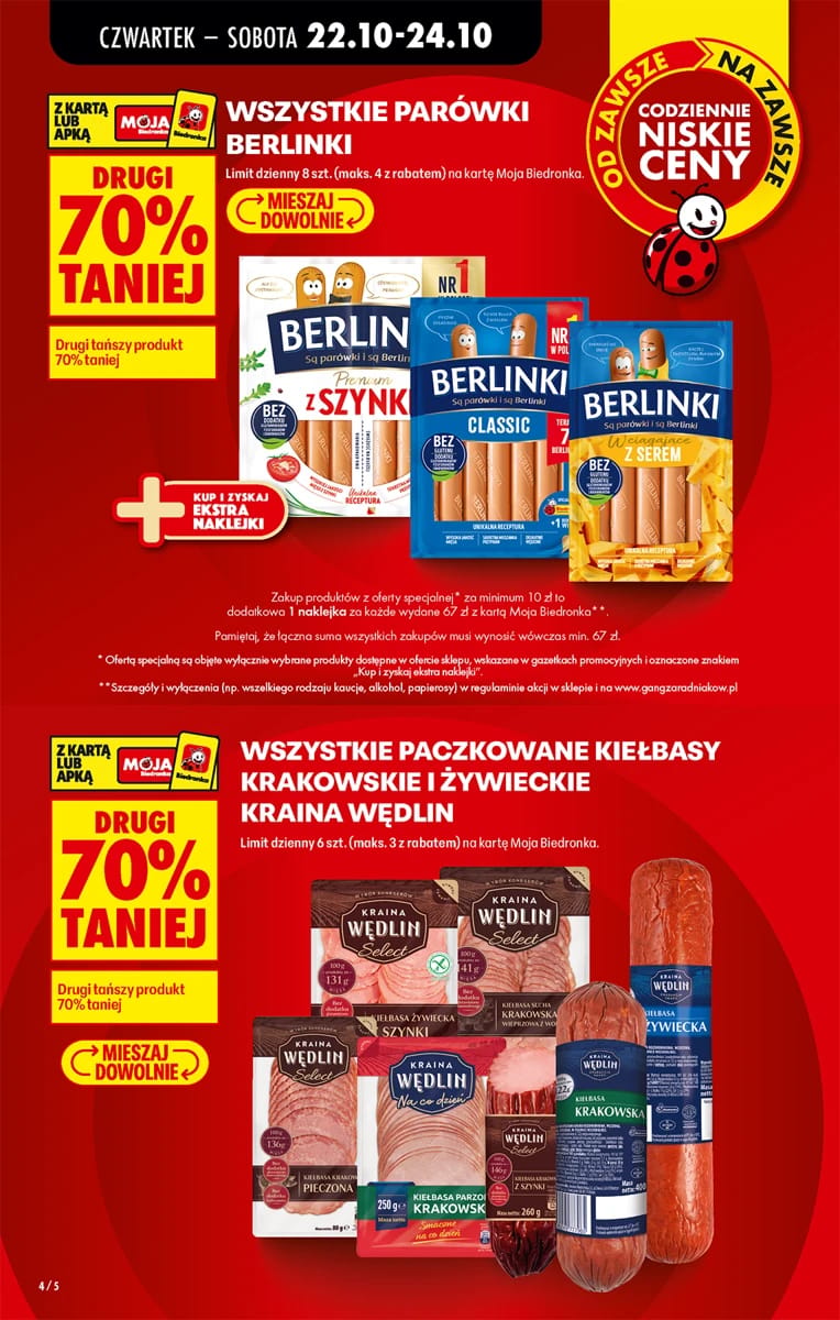 Gazetka Biedronka, strona 4 z 82