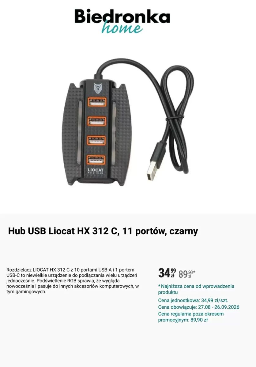 Gazetka Biedronka, strona 11 z 11
