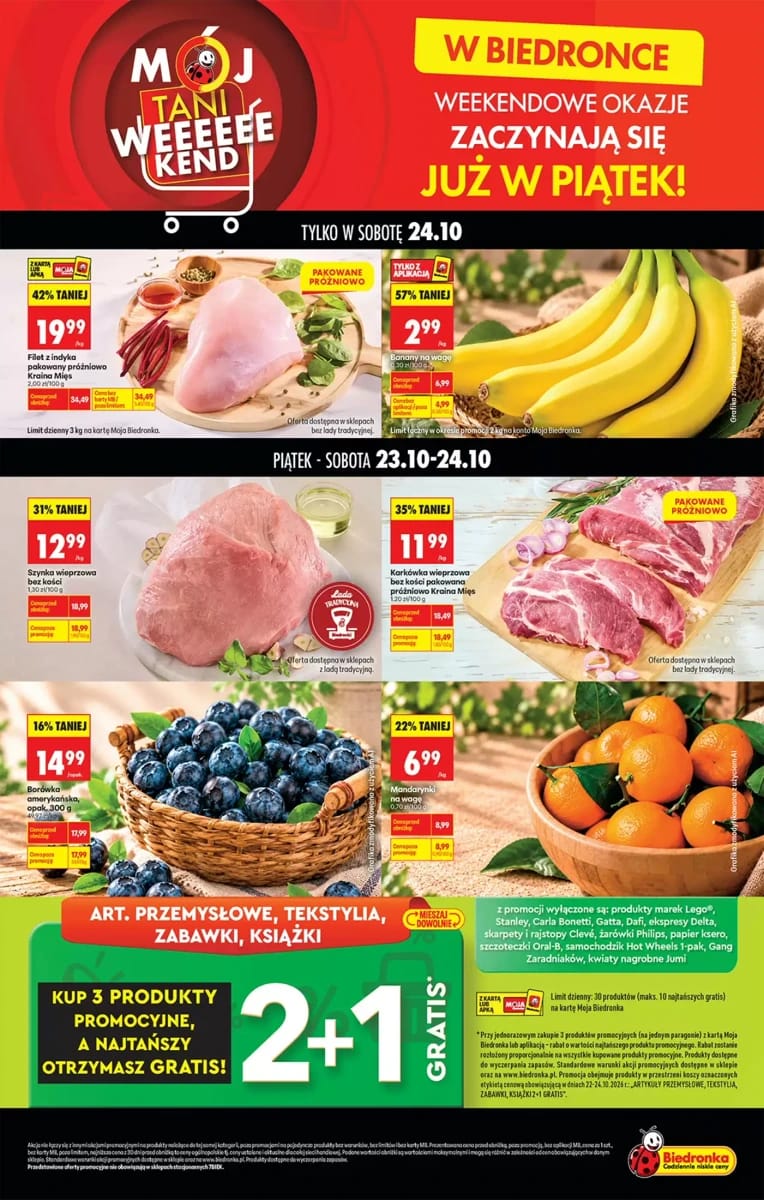Gazetka Biedronka, strona 1 z 3