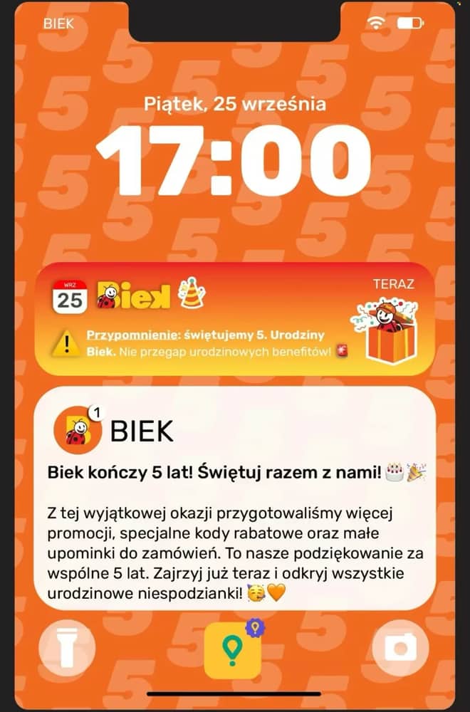Okładka gazetki Biedronka, ważna 25–27 wrzesień 2026