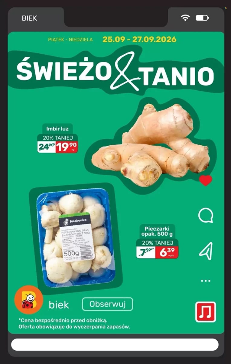 Gazetka Biedronka, strona 20 z 36