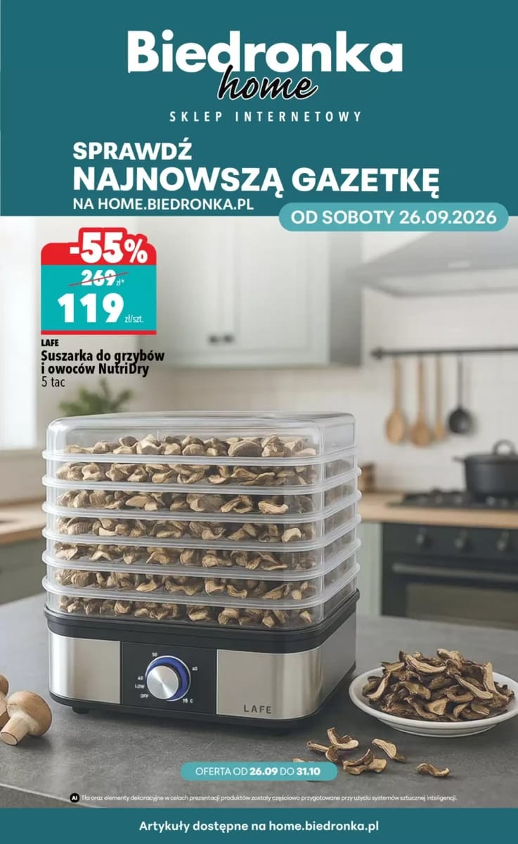 Gazetka Biedronka, strona 1 z 6