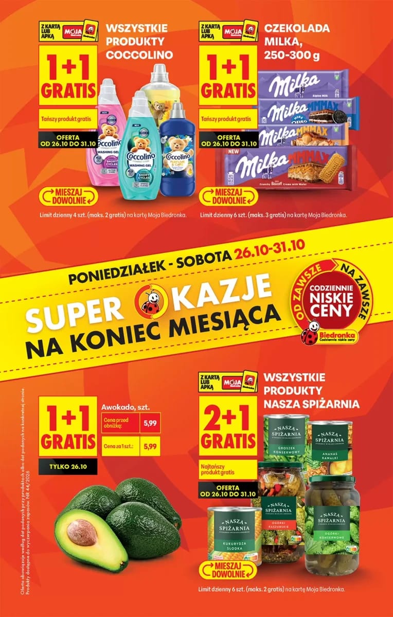 Gazetka Biedronka, strona 1 z 8