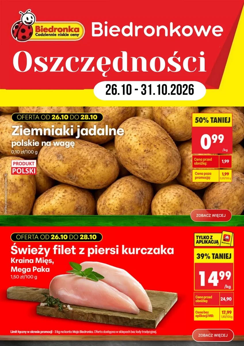 Gazetka Biedronka, strona 1 z 7