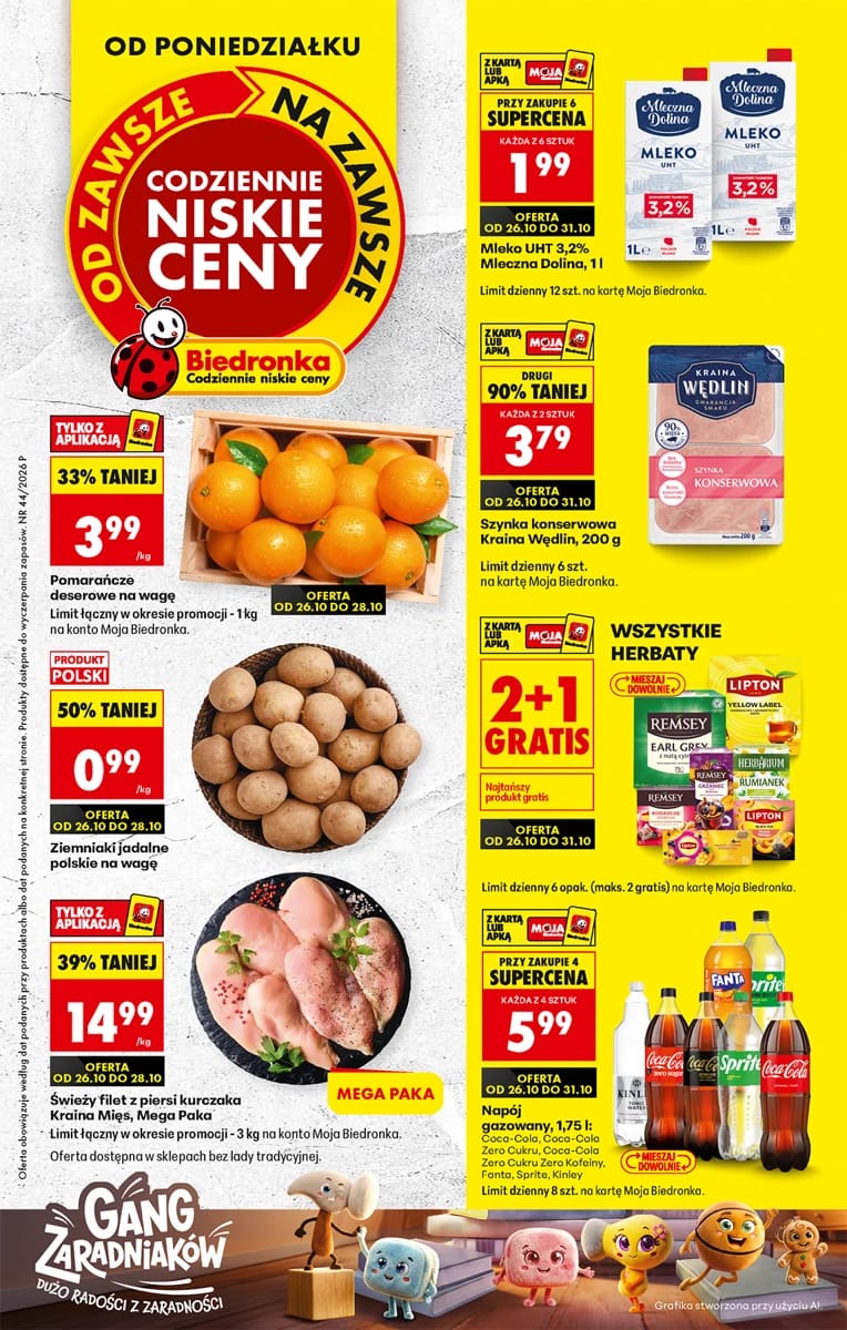 Gazetka Biedronka, strona 1 z 97