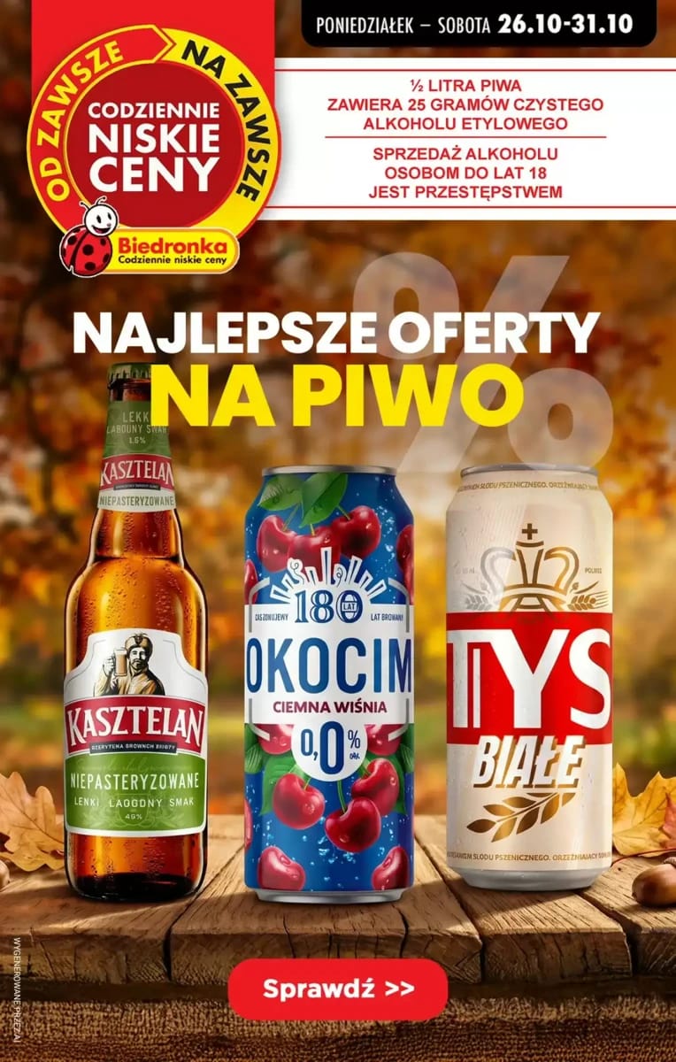Gazetka Biedronka, strona 1 z 8
