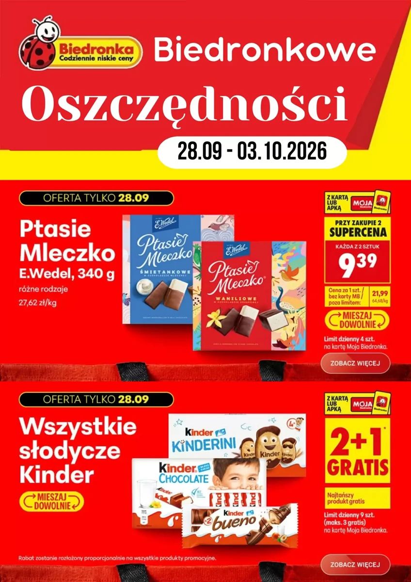 Gazetka Biedronka, strona 1 z 7
