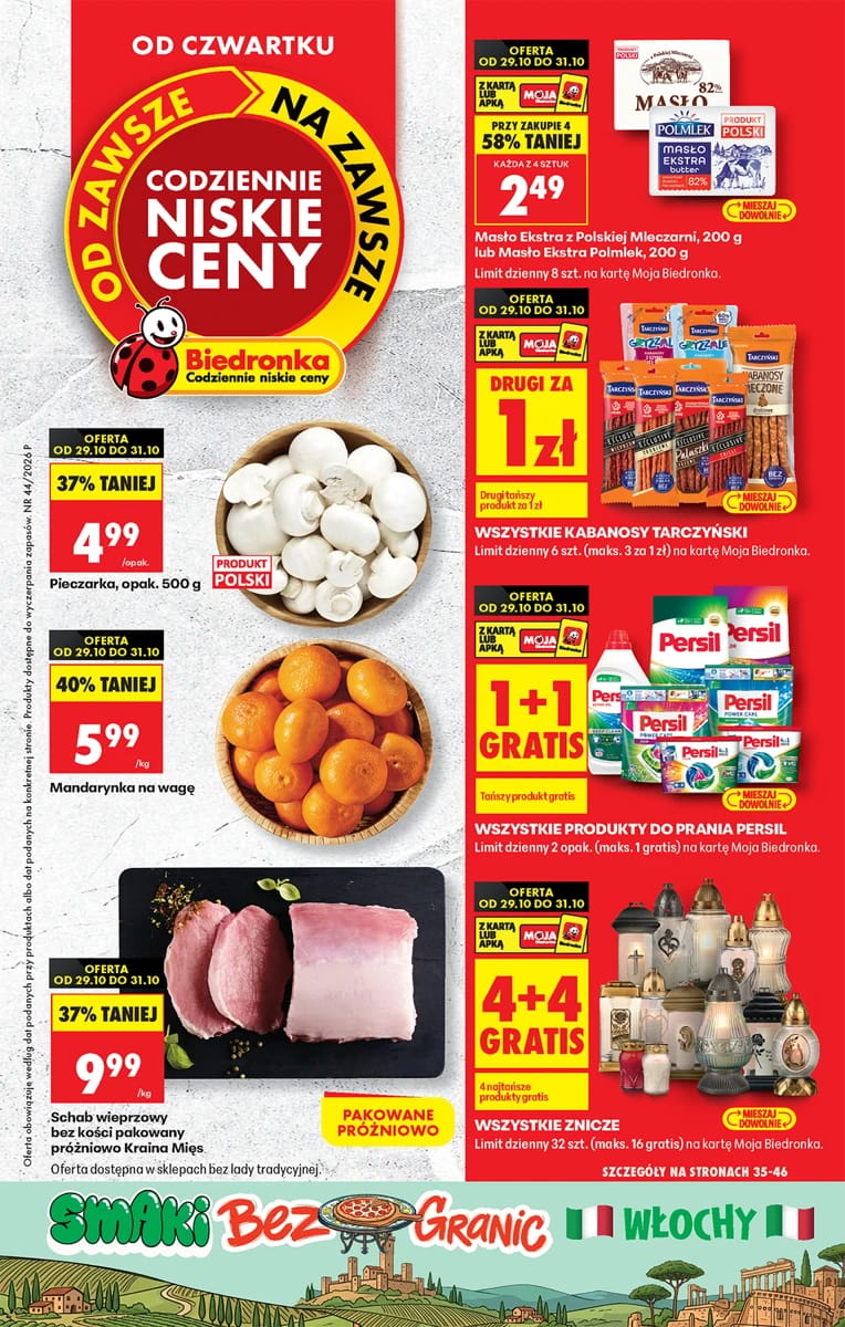 Gazetka Biedronka, strona 1 z 90