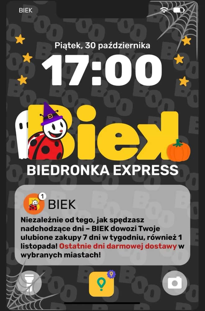 Okładka gazetki Biedronka, ważna 31 października 2026 – 1 listopada 2026