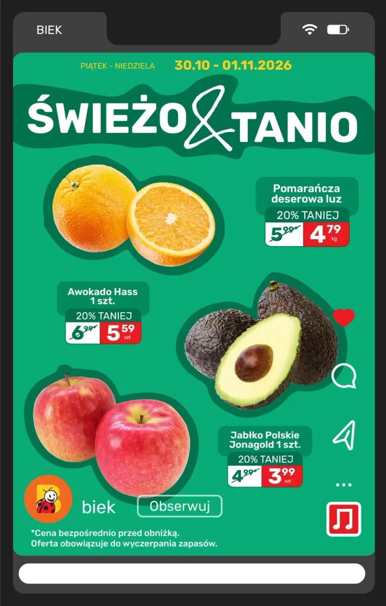 Gazetka Biedronka, strona 18 z 30