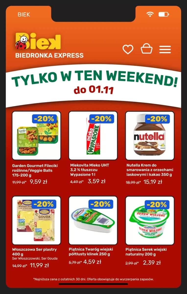 Gazetka Biedronka, strona 20 z 30