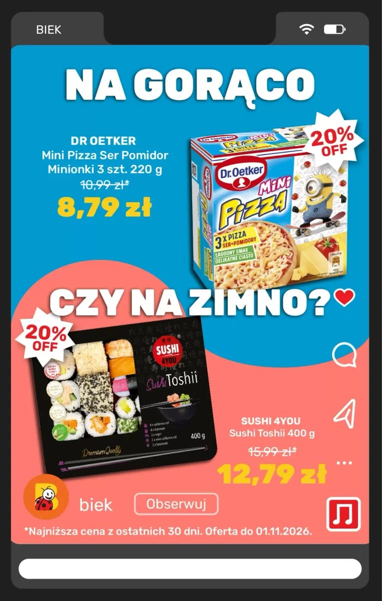Gazetka Biedronka, strona 22 z 30
