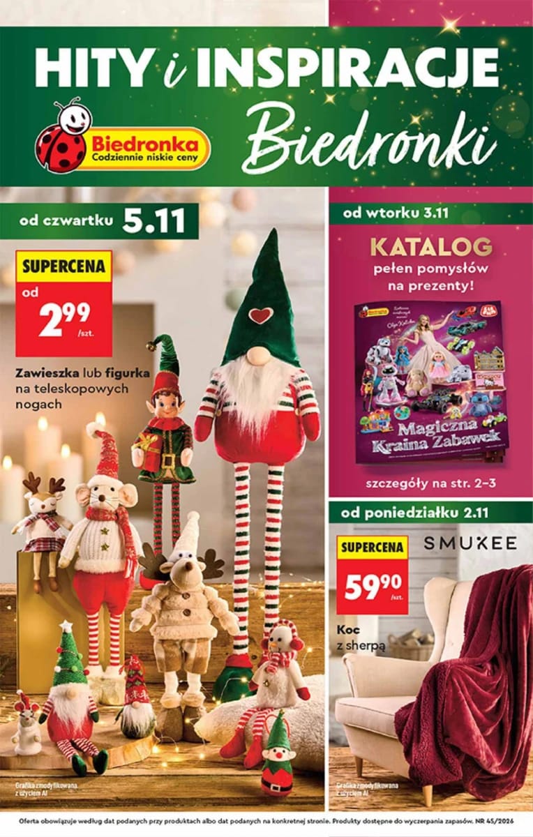 Gazetka Biedronka, strona 1 z 36
