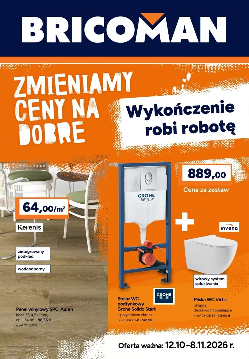 Gazetka Bricoman, strona 1 z 16