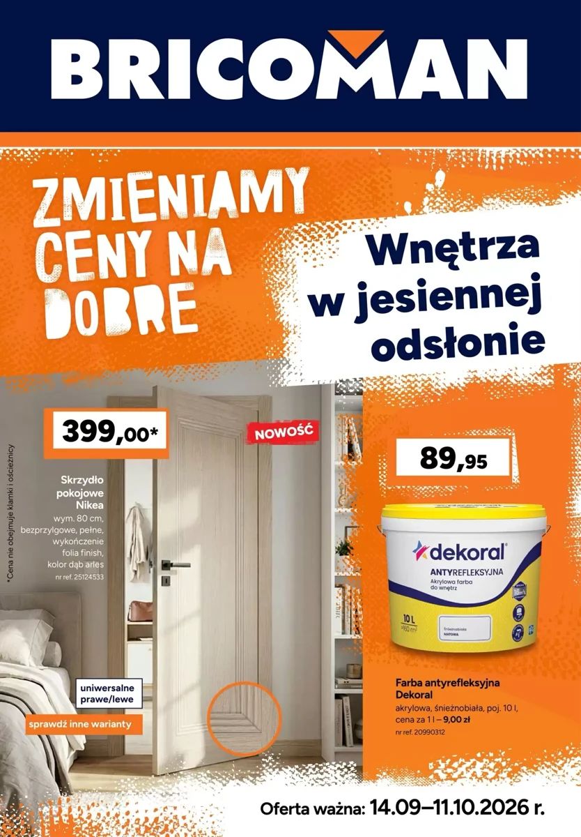 Gazetka Bricoman, strona 1 z 14