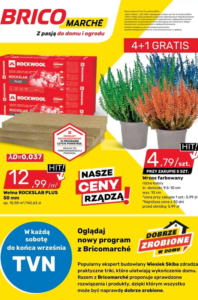 Okładka gazetki Bricomarché, ważna 9–19 wrzesień 2026