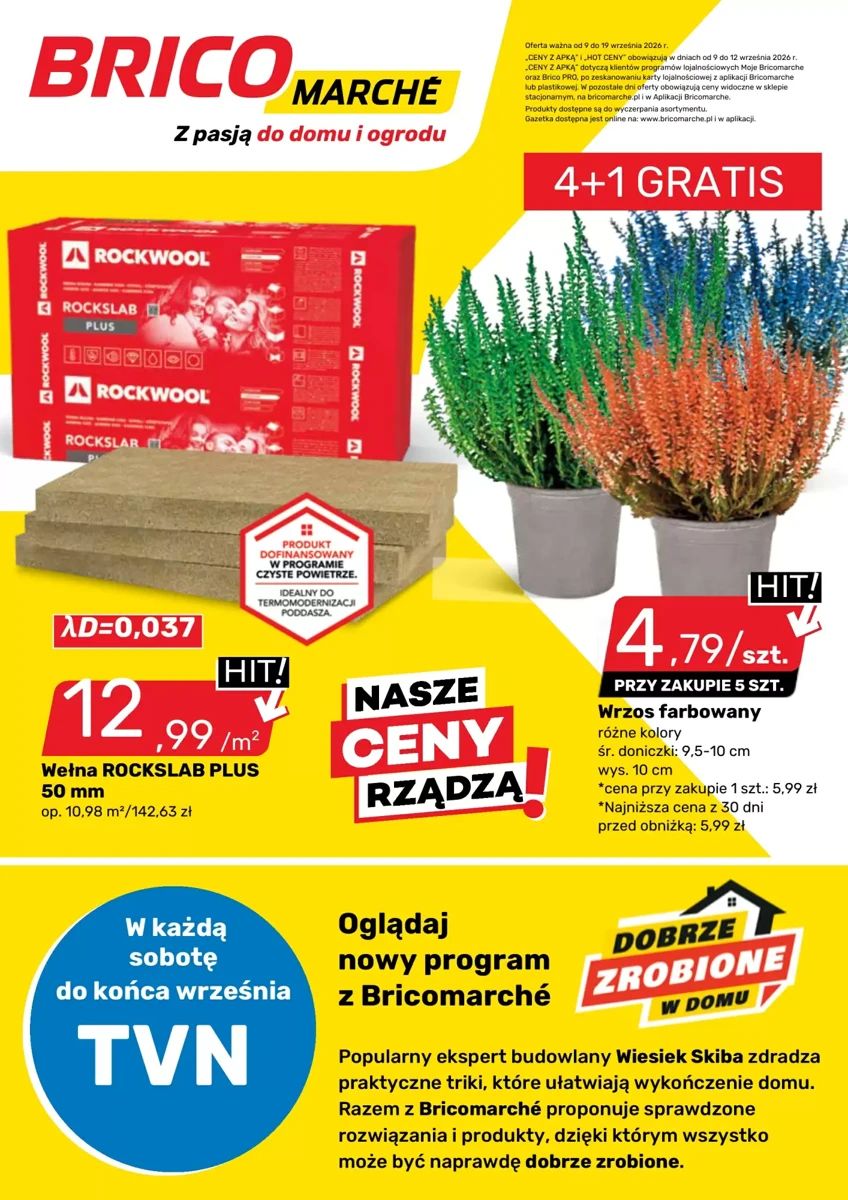 Gazetka Bricomarché, strona 1 z 9
