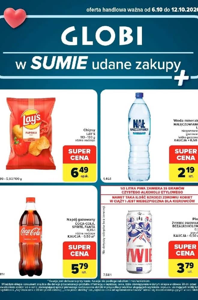Okładka gazetki Carrefour, ważna 6–12 październik 2026