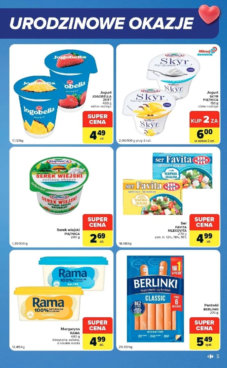 Gazetka Carrefour, strona 5 z 12