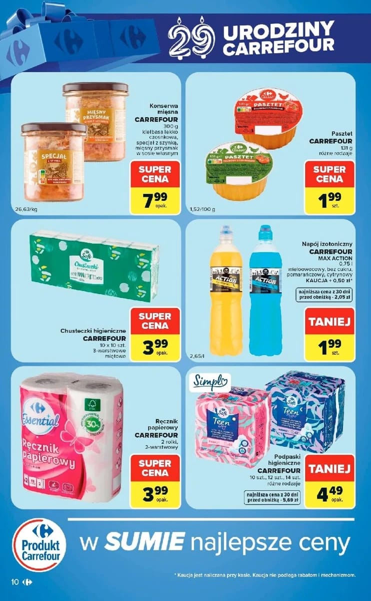 Gazetka Carrefour, strona 10 z 12