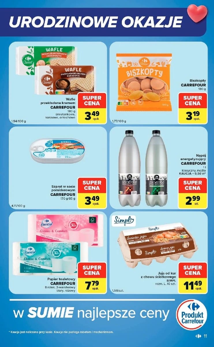 Gazetka Carrefour, strona 11 z 12