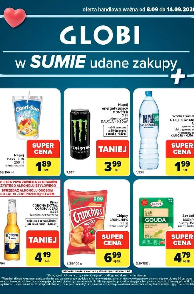 Okładka gazetki Carrefour, ważna 8–14 wrzesień 2026