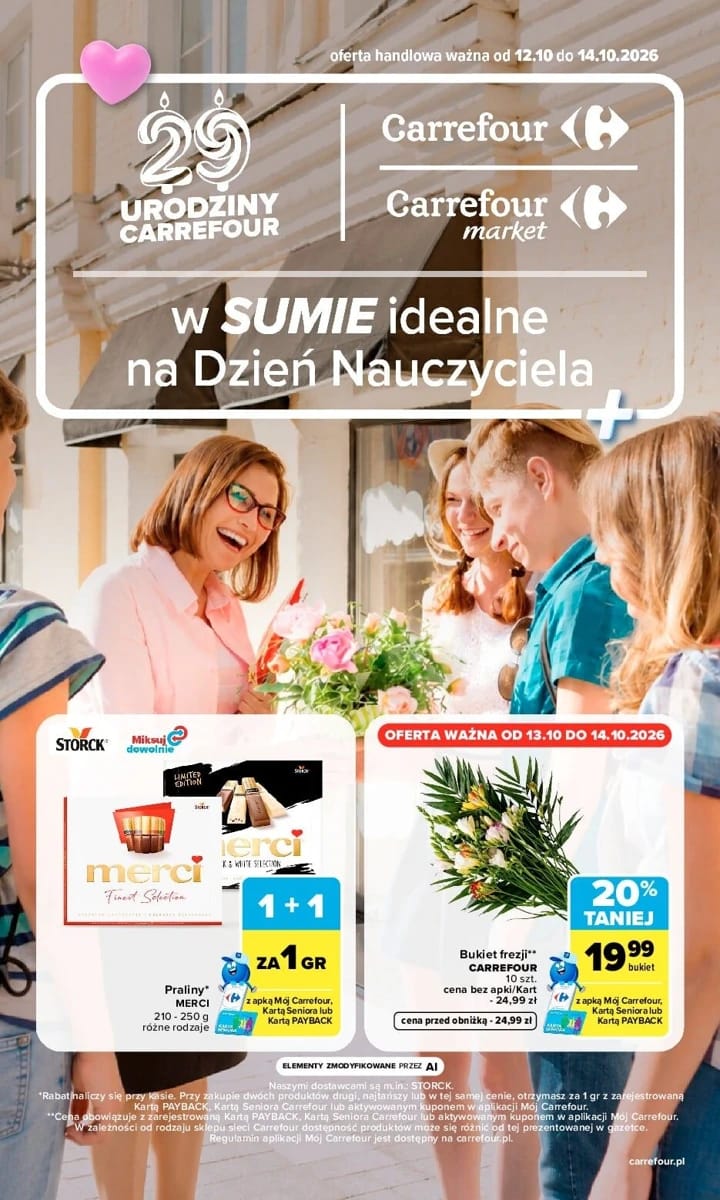 Gazetka Carrefour, strona 1 z 12