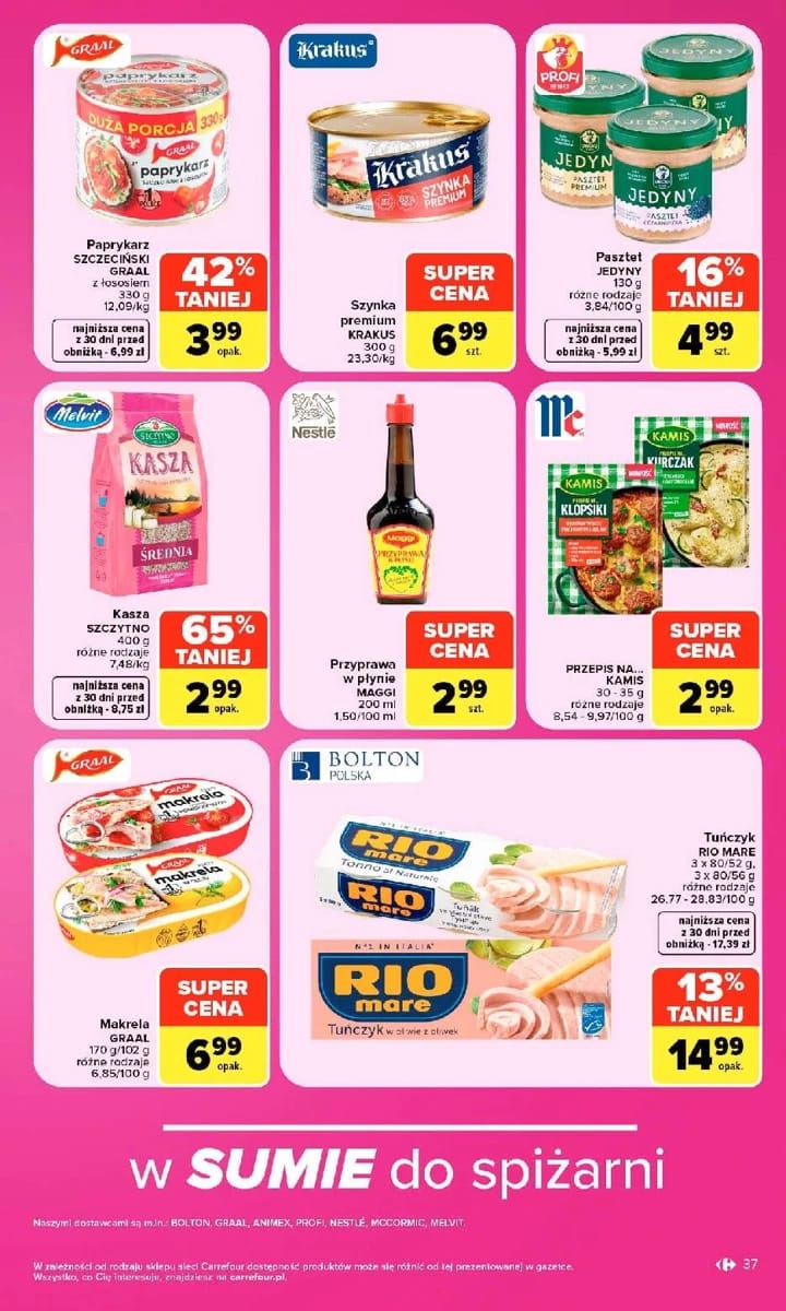 Gazetka Carrefour, strona 37 z 69