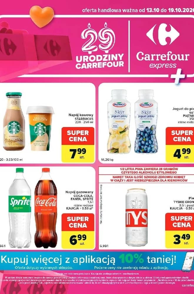 Okładka gazetki Carrefour, ważna 13–19 październik 2026