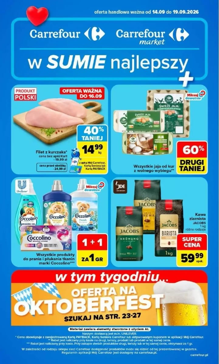 Gazetka Carrefour, strona 1 z 61