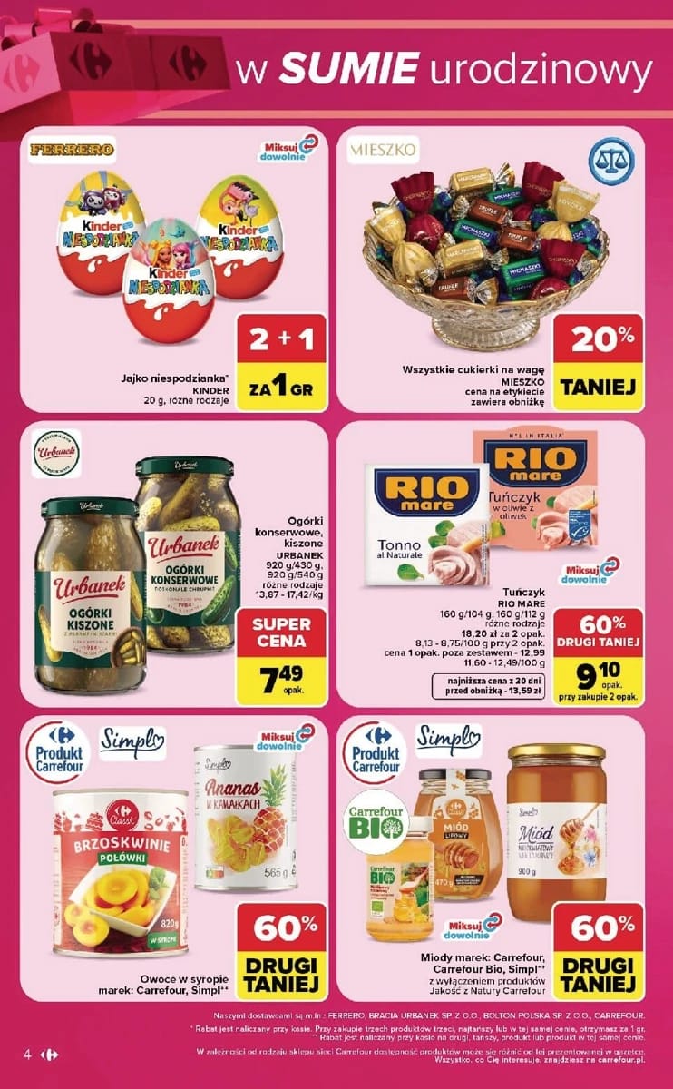 Gazetka Carrefour, strona 4 z 18