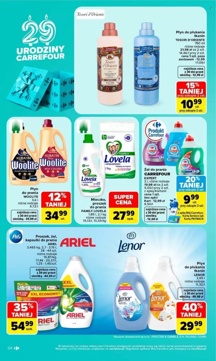 Gazetka Carrefour, strona 54 z 69