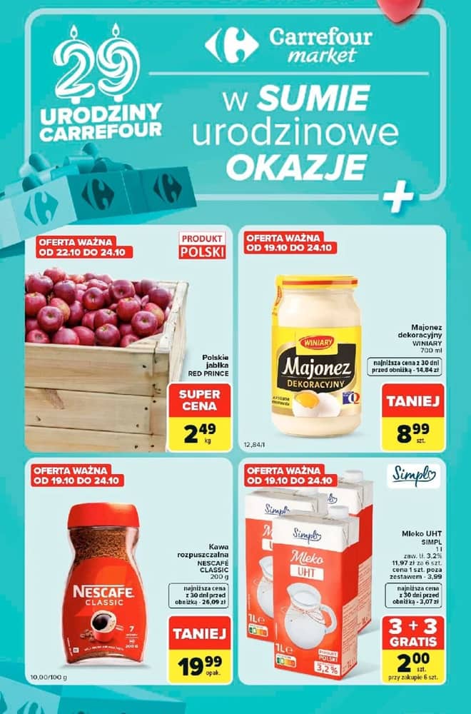 Okładka gazetki Carrefour, ważna 20–26 październik 2026
