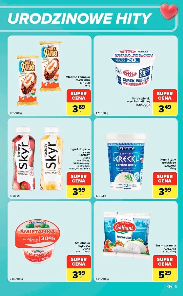 Gazetka Carrefour, strona 5 z 12