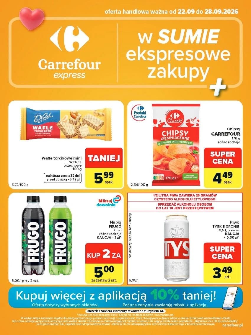 Gazetka Carrefour, strona 1 z 2