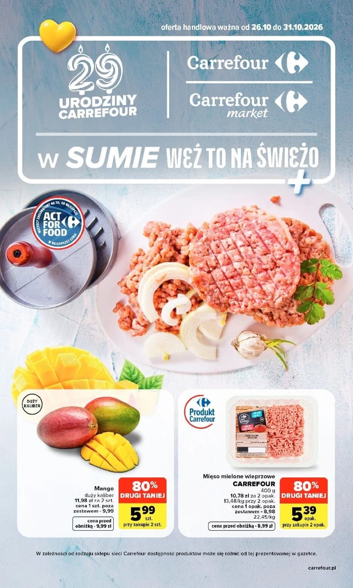 Gazetka Carrefour, strona 1 z 10