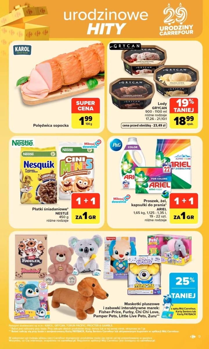 Gazetka Carrefour, strona 9 z 63