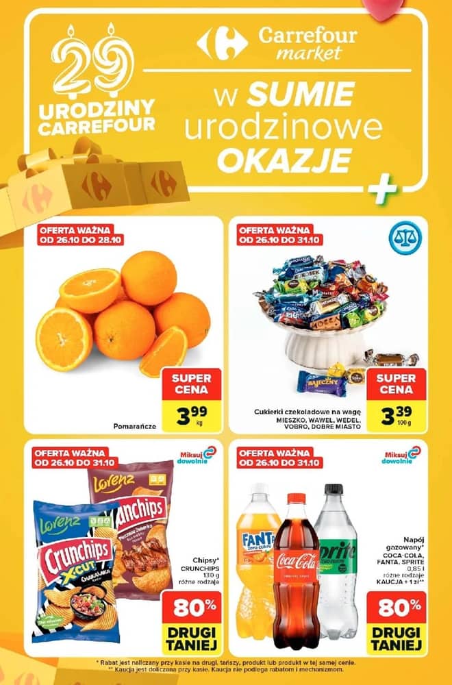 Okładka gazetki Carrefour, ważna 27 października 2026 – 2 listopada 2026