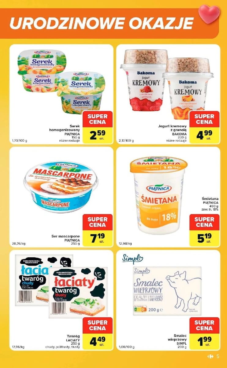 Gazetka Carrefour, strona 5 z 12